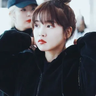 🌩 1b0124ab ผู้หญิง, ภาพเหมือน, บุคคล, เกาหลี, เอเชีย, ผู้หญิง, ความงาม telegram sticker