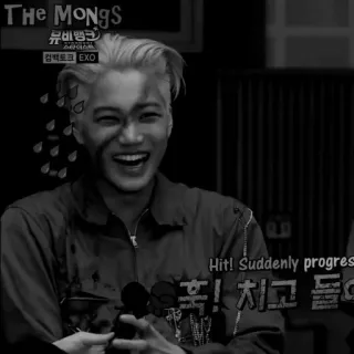 🗝 604aa701 THE MONGS 뮤비뱅크 김백토크 EXO Hit! Suddenly progres 훅! 치고 들어 Émission de variété coréenne, Musique, Divertissement, Exo, K-Pop telegram sticker