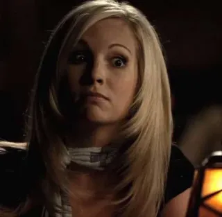 😳 1b5ba965 女人, 金发, 人, 肖像, 脸 telegram sticker