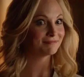 😯 7a89b12a 脸, 金发, 女人, 搞笑 telegram sticker