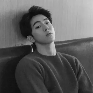 ➖ 3643ed25 Porträt, Mann, Schwarzweiß, Person telegram sticker