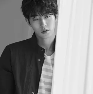 🇦🇱 4786e1cb Mann, Porträt, Schwarzweiß, Person, Kleidung telegram sticker