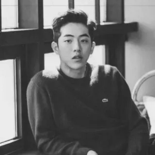 🔖 aa2206a5 Mann, Innenraum, Porträt, Casual, Pullover, Koreanisch telegram sticker