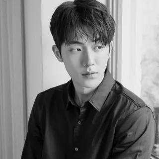 ➖ ca29f3b1 Mann, Porträt, Schwarzweiß, Person, Schauspieler, Koreaner telegram sticker