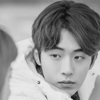 ➖ e22fcf61 Person, Mann, Mann, Porträt, Schwarzweiß, Gesicht telegram sticker