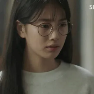 🥡 116aeb31 женщина, очки, портрет, азиатка, девушка whatsapp sticker