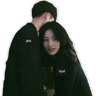 ❤ 4b73c731 jelo
byul couple, câlin, amour, personnes telegram sticker