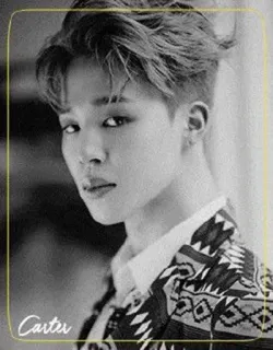 ◾️ b34e417b Carter portrait, man, black and white, person, face whatsapp sticker