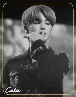 ◾️ c80bc8f7 Carter kpop, singer, man, person, carter whatsapp sticker