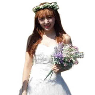 👼 8c4a972c cô dâu, đám cưới, váy, phụ nữ, hoa, chân dung, lễ kỷ niệm telegram sticker