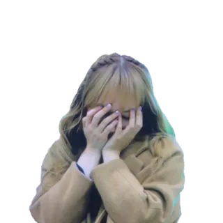 🙈 d0415d92 buồn, khóc, khó chịu, phụ nữ, cảm xúc, đau khổ telegram sticker