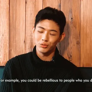 🎼 899be0c7 For example, you could be rebellious to people who you do telegram sticker