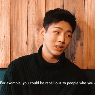 🌚 ed4b56c4 For example, you could be rebellious to people who you do telegram sticker