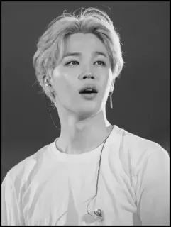 ➖ 5efd61fe Jimin Jimin, BTS, K-pop, zanger, idool, muziek telegram sticker