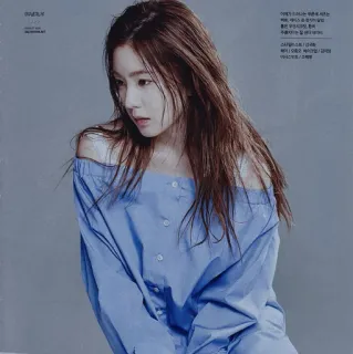 🌨 b4d79037 아름다운 그녀 femme, fille, coréenne, beauté, portrait, mode, style whatsapp sticker