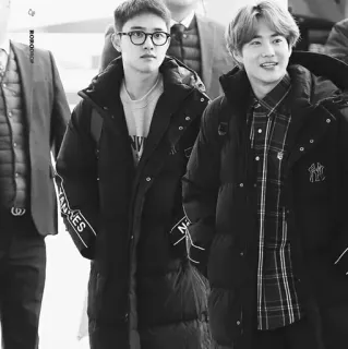 💸 df034ce0 YANKES 남성, 한국, 재킷, 겨울, 공항, 흑백, 아시아 telegram sticker