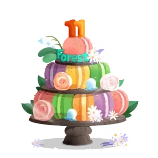 Forest Stickers telegram stickers