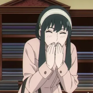 😌 17146954 Yor Forger Spy x Family Anime, Yor, Yor Forger, Spy x Family, Lucu, Senang telegram sticker