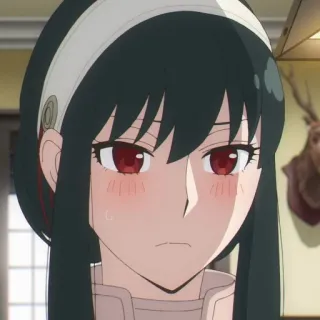 😊 2ebd970a Yor Forger Spy × Family Anime, Yor Forger, Spy x Family, Kartun, Wanita, Imut telegram sticker