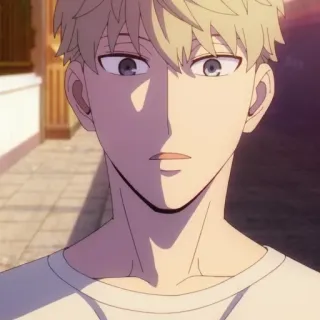 😳 4970c433 Loid Forger Spy x Family Anime, Mata-mata, Keluarga, Pirang, Pria, Kartun telegram sticker