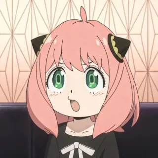 😵‍💫 8ee3f4f8 Anya Forger Spy × Family Anime, Spy x Family, Anya Forger, Kartun, Lucu, Imut, Gadis, Karakter telegram sticker