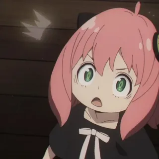 😧 e23393e4 Anya Forger Spy x Family Anime, Spy x Family, Anya Forger, Kartun, Lucu telegram sticker