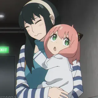 🗡 Yor Forger (@TodorokiShouto) telegram stickers