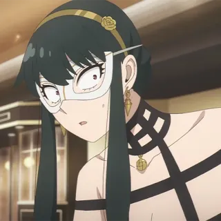 🗡 5011dce5 Yor Forger Spy x Family 애니메이션, 요르 포저, 스파이 패밀리, 만화, 애니메이션 telegram sticker