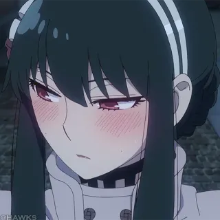 🗡 5044a5d0 Yor Forger Spy x Family 애니메이션, 요르, 스파이 패밀리, 캐릭터 telegram sticker