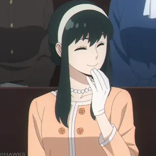 🗡 507ec087 Yor Forger Spy x Family 애니메이션, 스파이 패밀리, 요르 포저, 캐릭터, 만화 telegram sticker