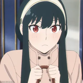 🗡 5379c5c0 Yor Forger Spy × Family 애니메이션, 요르 포저, 스파이 패밀리, 만화 telegram sticker