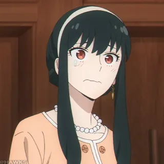 🗡 5a159ae6 Yor Forger Spy x Family 애니메이션, 요르 포저, 스파이 패밀리, 여자, 만화 telegram sticker