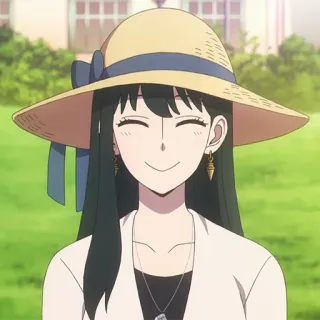 🗡 5d1b88ca Yor Forger Spy x Family 애니메이션, 스파이 패밀리, 요르 포저, 만화, 여자, 캐릭터 telegram sticker