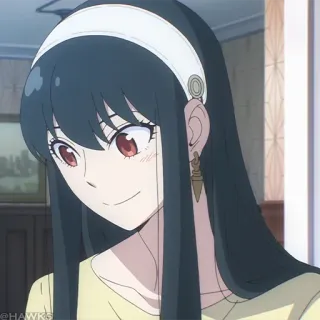 🗡 Yor Forger (@TodorokiShouto) telegram stickers