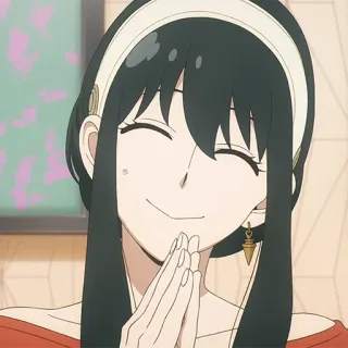 🗡 cd66a18b Yor Forger Spy × Family 애니메이션, 요르 포저, 스파이 패밀리, 캐릭터, 만화 telegram sticker