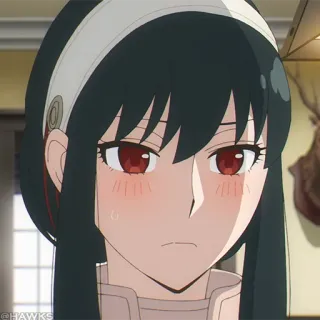 🗡 ce8b1fbf Yor Forger Spy × Family 애니메이션, 요르, 포저, 스파이 패밀리, 만화, 애니, 캐릭터 telegram sticker