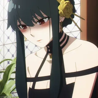 🗡 Yor Forger (@TodorokiShouto) telegram stickers