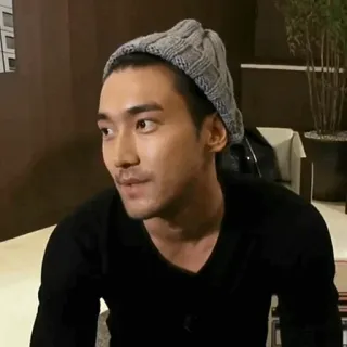 📿 0e9d953a pria, potret, kupluk, kasual, dalam ruangan, foto kepala telegram sticker