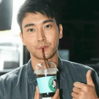 📿 1c78cce4 COOL.CO kopi, pria, minuman, potret, minuman telegram sticker