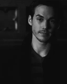 🌑 ed175b37 man, portrait, actor, black and white telegram sticker