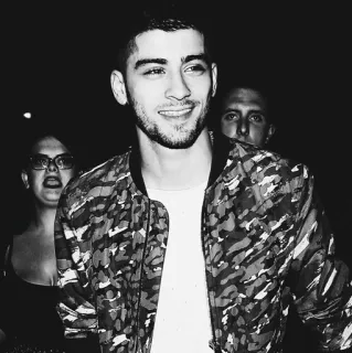 🌚 9acea7ee Zayn Malik знаменитость, певец, мужчина, портрет telegram sticker