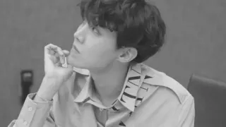 ☠ cca5c567 J-Hope เคป็อป, เจโฮป, บีทีเอส, เพลง, ภาพเหมือน, ขาวดำ whatsapp sticker