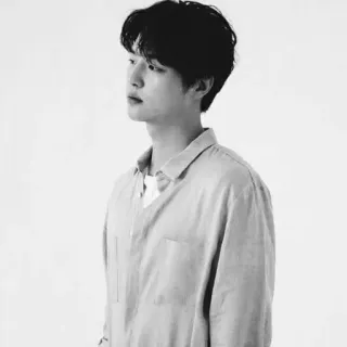 🕸 25659a1a chân dung, người đàn ông, trắng đen, người, thường ngày whatsapp sticker