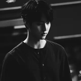 🕸 5b9408ec đàn ông, người, chân dung, trắng đen whatsapp sticker