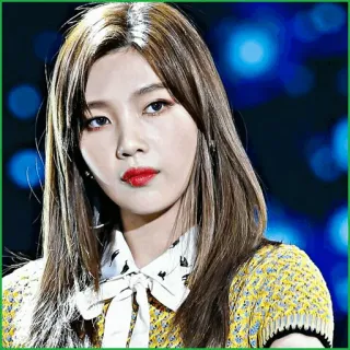 🥝 86a701c4 женщина, портрет, лицо, человек, кореянка, певица, знаменитость telegram sticker