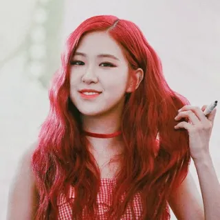 ⛵️ 60cd49ca Rose 장미, 빨간 머리, 가수, 유명인, 여자 telegram sticker