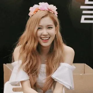 ⚓️ 76642322 여자, 미소, 인물, 꽃관, 행복, 예쁜, 사람 telegram sticker