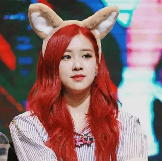 ⛵️ e0c2727a Rose K팝, 아이돌, 가수, 로제, 블랙핑크 telegram sticker