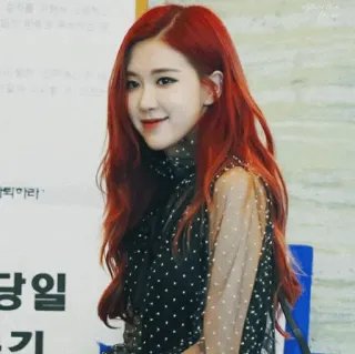 ⛵️ f81ef9ac Rose k팝, 가수, 로제, 블랙핑크, 아이돌, 유명인, 여자 telegram sticker