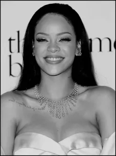 🔗 b51f2d5e Rihanna rihanna, singer, celebrity, woman, portrait telegram sticker